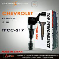 คอยล์จุดระเบิด CAPTIVA 2.4 / C140 แคปติว่า 11 2400cc ( รหัส TPCC-217 ) ยี่ห้อ TOP PERFORMANCE JAPAN