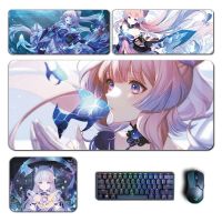 Sankonomiya Kokomi แผ่นรองเมาส์ Genshin Impact Mousepad Genshin Kokomi Keypad แผ่นรองคอมพิวเตอร์ อุปกรณ์เกมพีซี แผ่นรองโต๊ะ