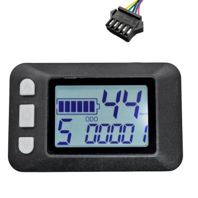 P9 LCD Display Dashboard LCD Screen 24V 36V 48V 60V Electric Bike Meter Replacement Parts For Electric Scooter LCD Display(SM Plug 5PIN)
