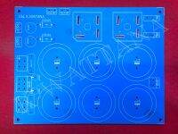 ปริ้นเปล่า ปริ้นเปล่าภาคจ่ายไฟ รุ่นปริ้นใส่ Capacitor 6ตัว ไดโอด 2ตัว มีภาคจ่ายพัดลมในตัว