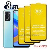 [Electronic film] 3PCS 9D Full Cover กระจกนิรภัยสำหรับ OPPO R11S Plus R9S R17 Pro A15X ป้องกัน F21 F19 5G Screen Protector