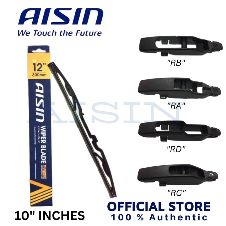 Aisin Rear Wiper Blade Inches Comes With Adaptors Lazada Ph