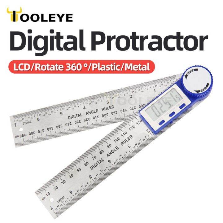 Electronic Angle Meter 360 Degree Protractor Digital Goniometer
