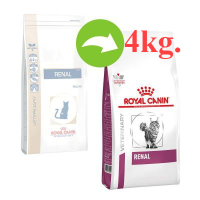 Royal Canin Renal อาหารสำหรับแมวไต 4kg.(ส่งฟรี)(พร้อมส่ง!!!)