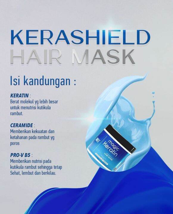 Inaura Hair Mask Magia Kerashield 500 ML - Inaura Masker Magic Keratin ...