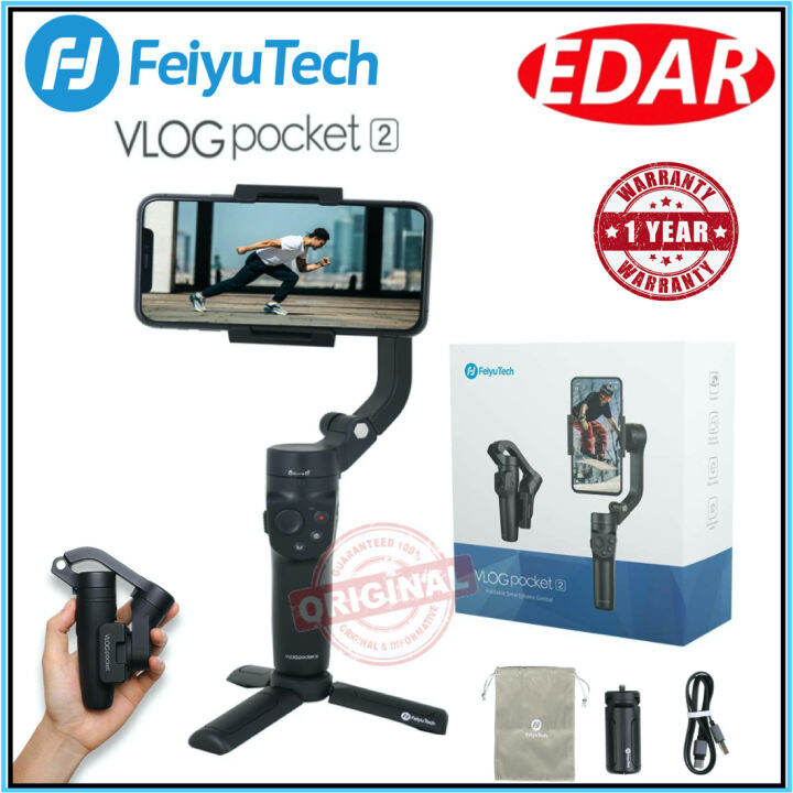 FeiyuTech Vlog Pocket 2 3-Axis Handheld Joystick Gimbal | Lazada