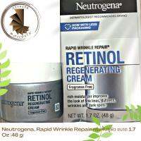 Exp.08/24 Neutrogena, ครีมฟื้นฟูผิว ลดร่องรอยบนผิวหน้าอย่างรวดเร็ว ขนาด 1.7 ออนซ์ (48 ก.)