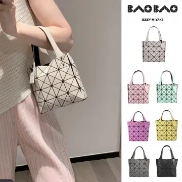 100% original baobao issey miyake lucent 4x4 block bag miss bag