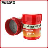 ◎ RELIFE RL-406 Lead-free 227℃ Solder Flux Paste Soldering Tin Cream Welding Fluxes For PCB BGA/SMD Welding Fluxes