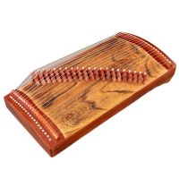 【เพลงพระจันทร์】ดนตรี Mudah Alih Mini Guzheng 21สาย68ซม. Jurulatih Jari Profesional untuk Pemula Tradisional Cina Zither Guqin dengan Aksesori