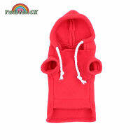 Twister.CK Ferret Hooded Sweatshirt With Adjustable Drawstring Small Animal Clothes Pullover Costume For Photo Party