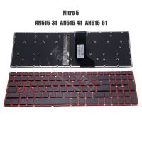 แป้นพิมพ์แล็ปท็อปสำหรับรัสเซีย Acer ไนโตร5 An515-31 An515-41 An515-42 An515-51 N515-52 An515-53 N17c1 N16c7