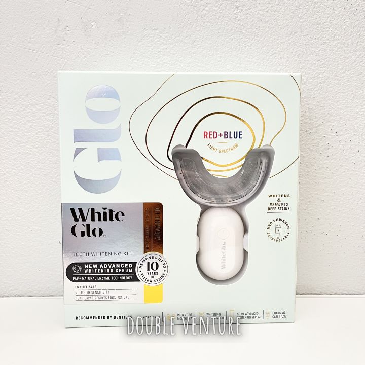White Glo Advanced Whitening Red & Blue Light Kit Lazada PH
