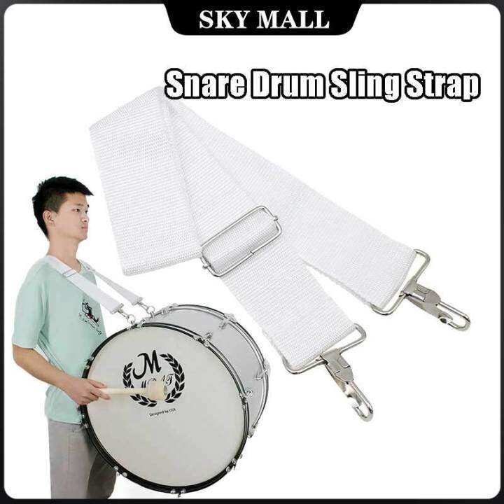 Snare Drum Belt Adjustable Nylon Parade Marching Snare Drum Sling Strap