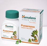 Himalaya Punarnava อาหารเสริมเพื่อสุขภาพ ดูแลเรื่องไต บำรุง/ดูเเลระบบปัสสาวะ 60 Tablets