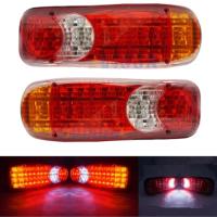 12V 46LED Car Truck LED Rear Tail Light Warning Lights Rear Lamp for Trailer Caravans UTE Campers ATV Boats