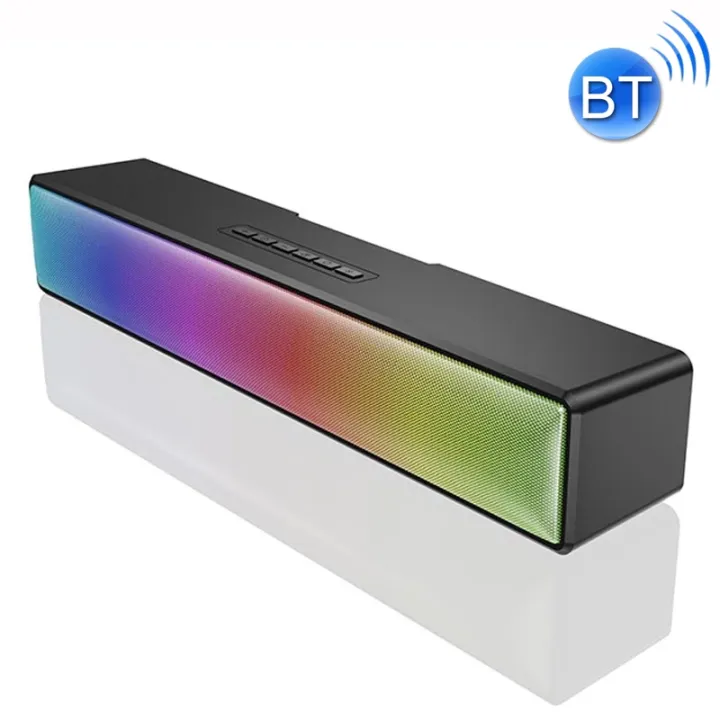 AEC BT601 RGB Light HiFi Soundbar Bluetooth Speaker Home Theater ...