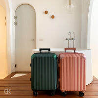 กระเป๋าเดินทาง รุ่น prism ขนาด 25 นิ้ว สีชมพู 4ล้อ ซิปขยาย เนื้อ PC baggage luggage 25 inches 4 wheels polycarbornate