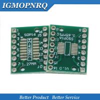 20PCS/lot  TSSOP16 SSOP16 SOP16 Transfer to DIP16 IC Adapter Converter Socket Board Module Adapters Plate 0.65mm 1.27mm