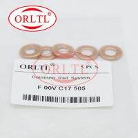 Orltl 30ชิ้น Foovc17505ดีเซลหัวฉีดทองแดงเครื่องซักผ้าขนาด: 7.1*15*2.5Mm F Oov C17 Hield Shield Foov C17 505ความหนาของ505 2.5มม