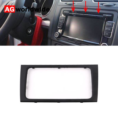 สีดำภายในรถนำทางควบคุมบานหน้าต่างวิทยุรถปกตัด5K0858061E สำหรับ VW G Olf MK6 2009 2010 2011 2012 2013 2014