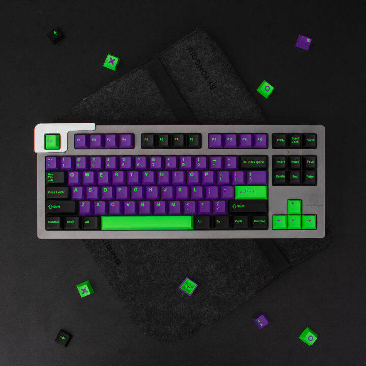 【Keycap Only】GMK Mecha01 EVA Keycaps 173 Keys ABS Double Shot Cherry