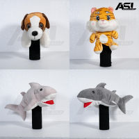 ANIMALS GOLF HEAD COVER FOR DRIVER ครอบตุ๊กตา สำหรับใส่หัวไม้กอล์ฟ หมา เสือ ฉลาม