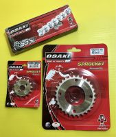 โซ่สเตอร์ Wave100S 2005 ,Wave110i เลส 420-106 ,14, 29T อย่างดี(OSAKI) โซ่เสตอร์ โซ่สเตอร์เลส