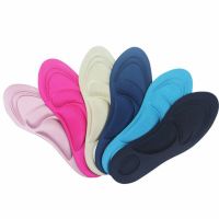 4D Orthotic Insoles Flat Memory Foam Feet Arch Support Plantillas Fascitis Shoe Pad Orthopedic Foot Insert Insole Pads Shoes Accessories