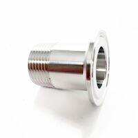 3/8 BSPT Male x 0.75 Tri Clamp SUS 304 Stainless Steel Sanitary Coupler Fitting Homebrew Beer