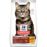 Hills Hairball control adult7+ แมวอายุ7 ปีขึ้นไป 1.59kg.