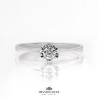 แหวนเพชร Solitaire Diamond Ring