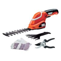 เครื่องตัดแต่งพุ่ม BLACK&amp;DECKER รุ่น GSL700 กำลัง 7.2 โวลต์ สีส้ม