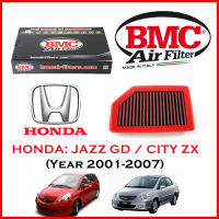 BMC Airfilters® (ITALY) Performance Air Filters กรองอากาศแต่ง สำหรับ Honda : CITY ZX / Jazz GD  (ปี 2001-2007) โดยตัวแทนจำหน่าย BMC [ST MINI] (สินค้าพร้อมส่งเร็ว)