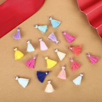 【YF】✠  50Pcs 10mm Hanging Tassel Trim Pendants Materials Jewelry Earrings Accessories Small Fringe Trims