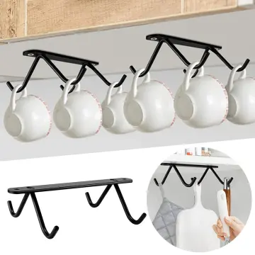 Mug Organizer Kitchen Cup Drying Rack Metal Drainer Holder - China Space  Saving and Multipurpose Hanging price