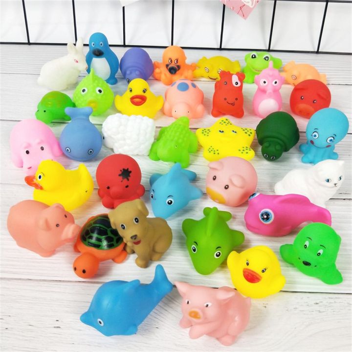 angels-funny-bathroom-swimming-water-fun-gametoy-float-rubber-animals-animals-bath-toy-animal-tub-toys-floating-toys-fishing-net