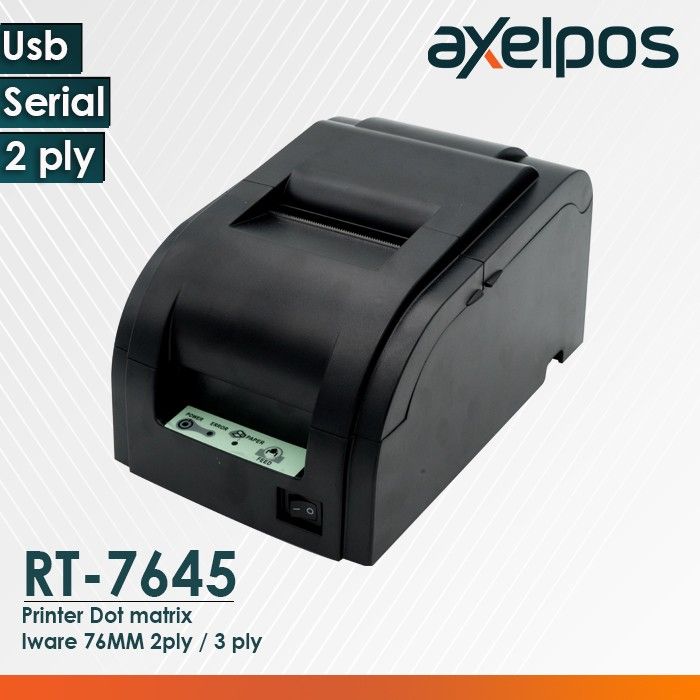 Printer Kasir Dot Matrix Iware 76mm Rt 7645 Koneksi Usb Dan Serial Lazada Indonesia 9520