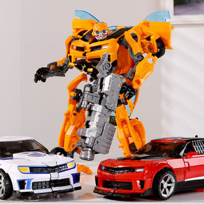 Crash Transformation Car Robot Heroic Bumblebee Figure Changes into Toy Car for Kids 7 and Up Toys