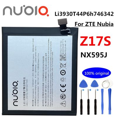 แบตเตอรี่ แบต  Battery for ZTE Nubia Z17S Z17 S NX595J Smart Phone/ 3100mAh Li3930T44P6h746342 รับประกัน 3 เดือน