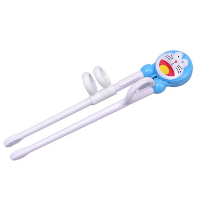 1PC Kids Training Helper Cartoon Portable Tableware Learning Training Chopsticks