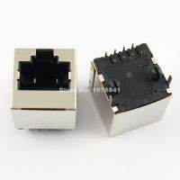 ◘ 50pcs RJ45 Metal 8 Pin Female PCB Right Angle Board Jack Connector 8P8C