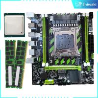 Shiwaki เมนบอร์ดเกม X79G 32GB/S ติดตั้งง่าย PCB LGA 2011สำหรับ V2 E5-2670