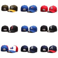 Foreign trade single letter embroidery flat hat Toronto blue jays red sox on ers baseball cap sun hat cap