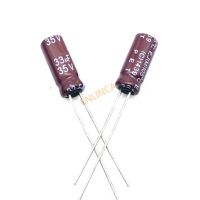 10pcs 33uF 35V 6.3x15mm 35V33uF Aluminum Electrolytic Capacitor Electrical Circuitry Parts