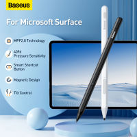 ปากกาสไตลัส Baseus สำหรับ Microsoft MPP2.0 Surface Magnetic Tilt Palm Rejection ปากกาสัมผัสสำหรับแล็ปท็อปแท็บเล็ต Surface Book Go Pro 2-8-Tanrie