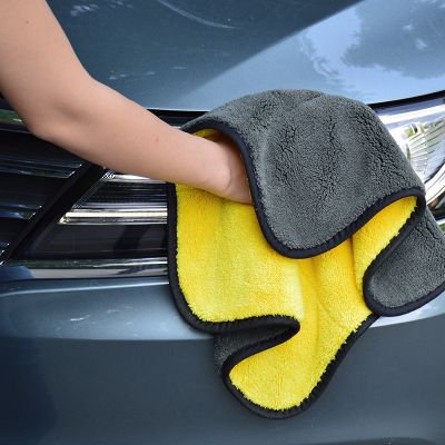30x30/60cm Car Wash Accessories Car Wash Microfiber Towel Super Absorbent Auto Care Drying Hemming Towels Cleaning Cloth Towel