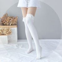 Japanese sweet Lolita lolita knee socks girl lace stockings velvet high socks Spring