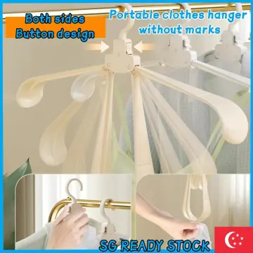 10pcs Adult Clothes Hanger Racks Plastic Display Hangers Wide Shoulder  Non-slip Clothing Hanging Student Coats