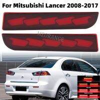 ไฟเบรกสะท้อนกันชนท้ายสำหรับ Mitsubishi Lancer 2008-2017สำหรับวิวัฒนาการมิตซูบิชิ X 2011 2012อุปกรณ์เสริมรถยนต์